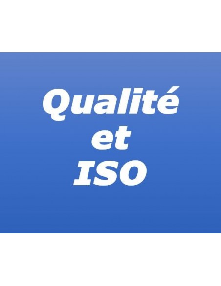 Charte qualité et ISO